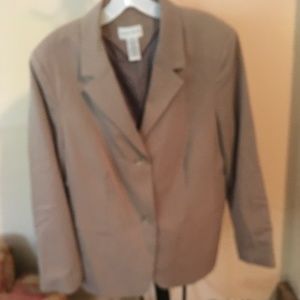 Taupe Business Suit